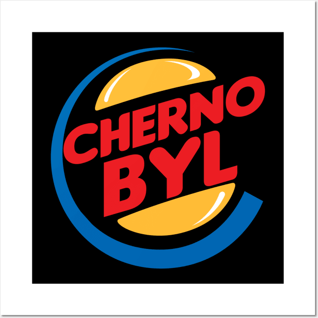 chernobyl logo Wall Art by Yaman